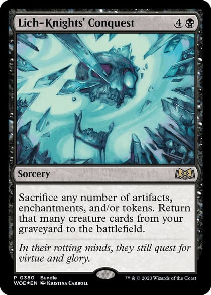 Lich-Knights' Conquest (WOE Bundle), Unique and Miscellaneous Promos 380