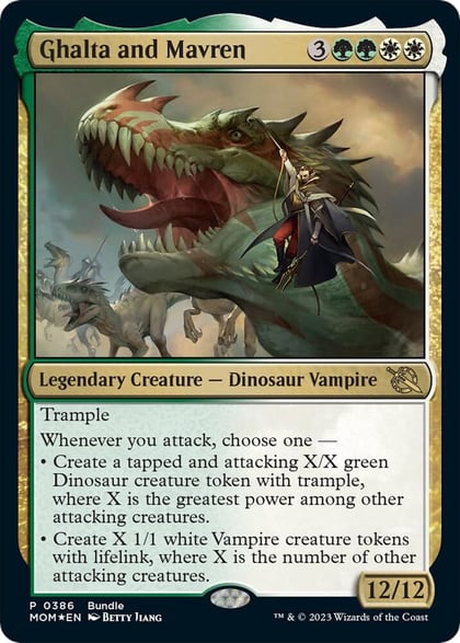 Ghalta and Mavren (MOM Bundle), Unique and Miscellaneous Promos 386