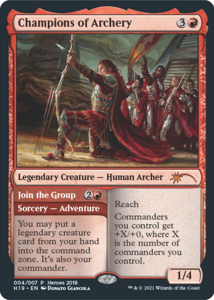 Champions of Archery, Unique and Miscellaneous Promos 4