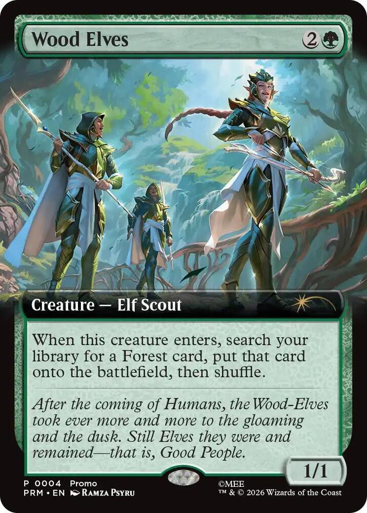 Wood Elves (Extended Art), Unique and Miscellaneous Promos 4
