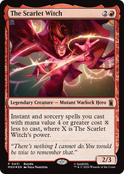 The Scarlet Witch, Unique and Miscellaneous Promos 431
