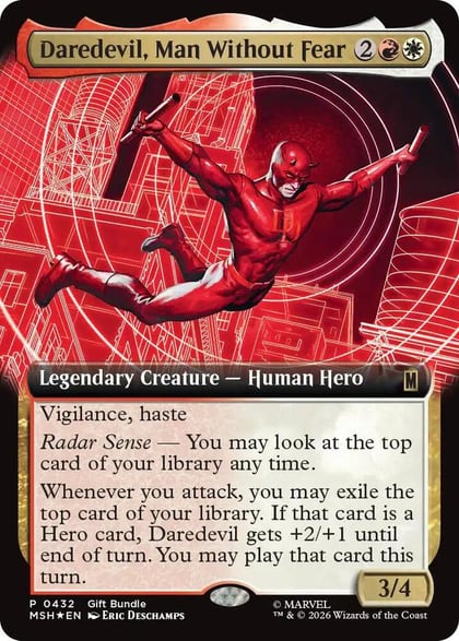 Daredevil, Man Without Fear (Extended Art), Unique and Miscellaneous Promos 432