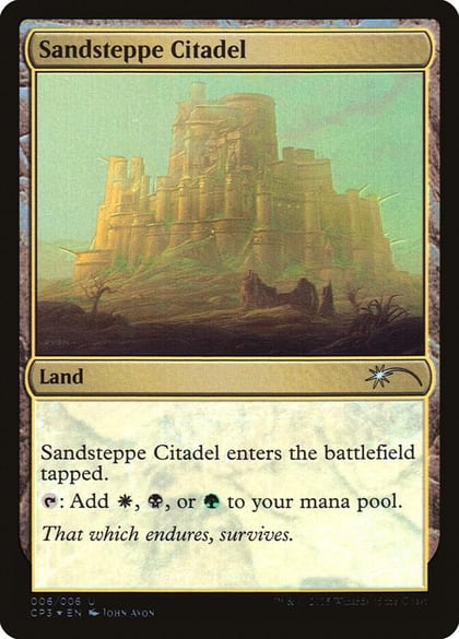 Sandsteppe Citadel, Unique and Miscellaneous Promos 6