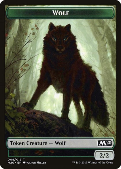 Wolf Double-Sided Token (Challenger 2020), Unique and Miscellaneous Promos 8
