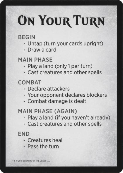 Rules Card (WAR Bundle), Unique and Miscellaneous Promos #189807
