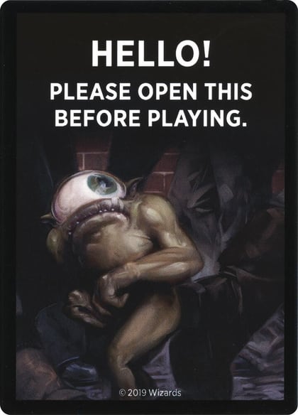 Corpse Knight Reminder Card (Knights' Charge Brawl Deck), Unique and Miscellaneous Promos #200488