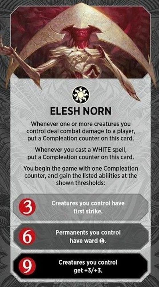 Elesh Norn Praetor Alignment Card, Unique and Miscellaneous Promos #488318