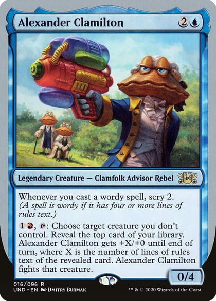 Alexander Clamilton, Unsanctioned 16