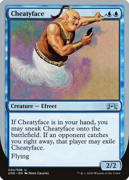 Cheatyface, Unsanctioned 20