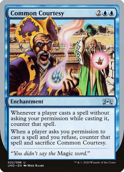 Common Courtesy, Unsanctioned 22