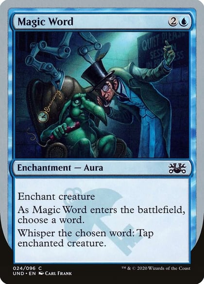 Magic Word, Unsanctioned 24
