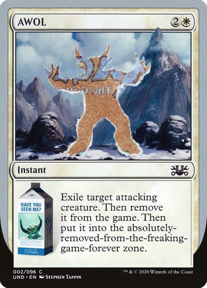 AWOL, Unsanctioned 2