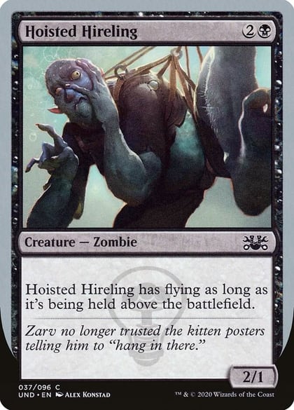 Hoisted Hireling, Unsanctioned 37