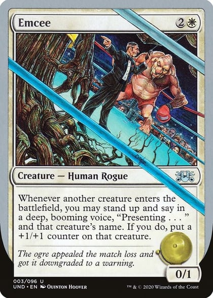Emcee, Unsanctioned 3
