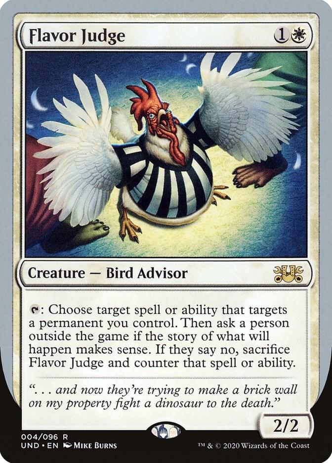 Flavor Judge, Unsanctioned 4