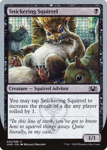 Snickering Squirrel, Unsanctioned 45