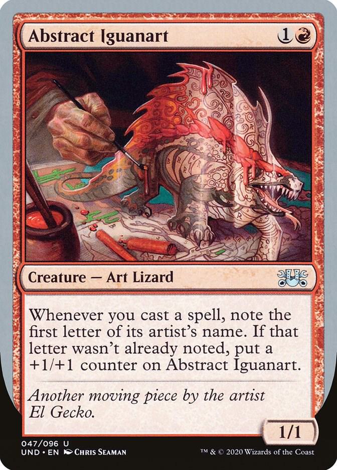 Abstract Iguanart, Unsanctioned 47