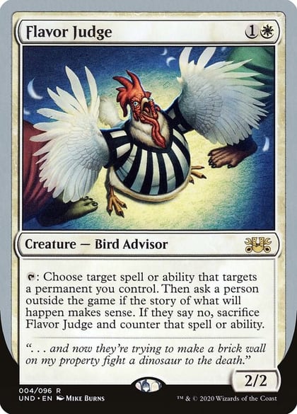 Flavor Judge, Unsanctioned 4