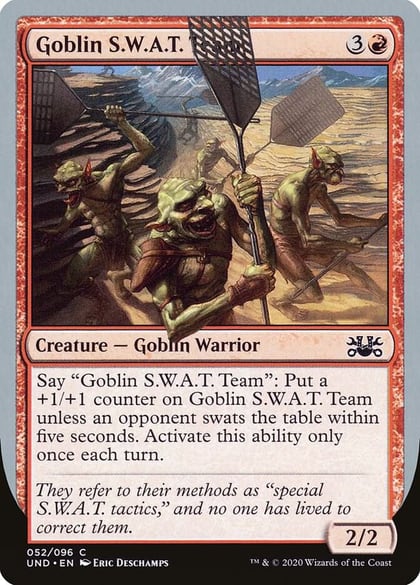 Goblin S.W.A.T. Team, Unsanctioned 52