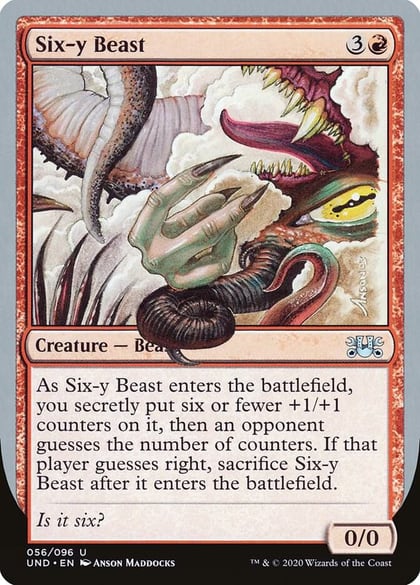 Six-y Beast, Unsanctioned 56