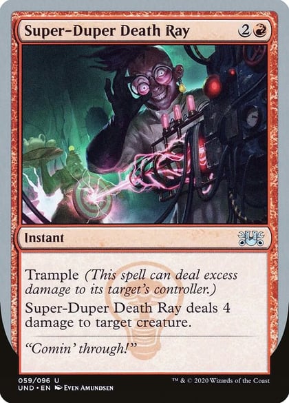 Super-Duper Death Ray, Unsanctioned 59