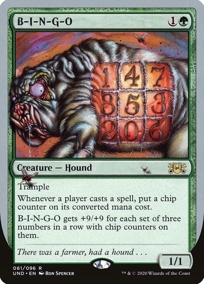 B-I-N-G-O, Unsanctioned 61