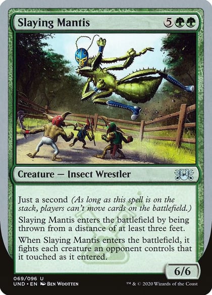 Slaying Mantis, Unsanctioned 69