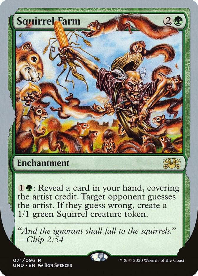 Squirrel Farm, Unsanctioned 71
