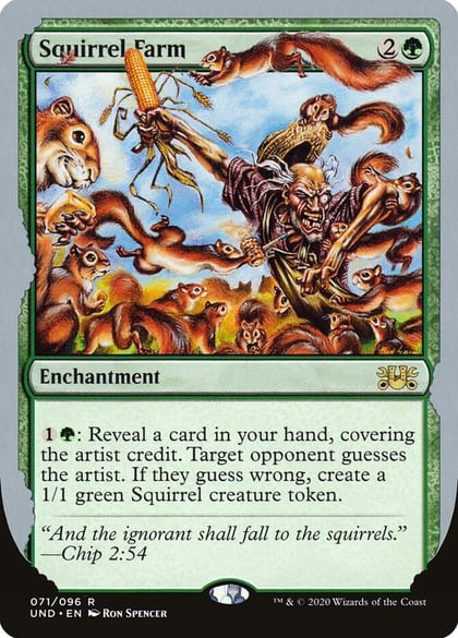 Squirrel Farm, Unsanctioned 71