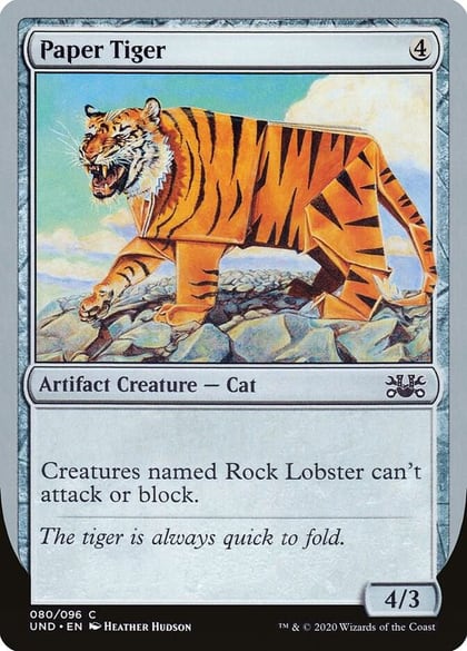 Paper Tiger, Unsanctioned 80