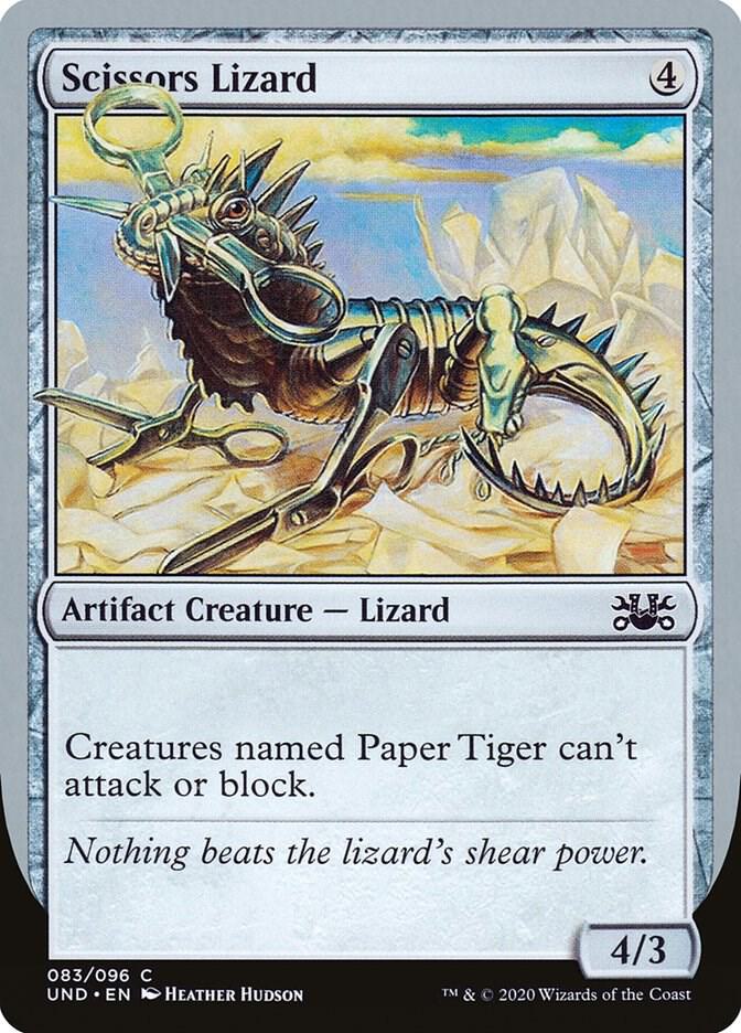 Scissors Lizard, Unsanctioned 83