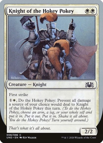 Knight of the Hokey Pokey, Unsanctioned 8
