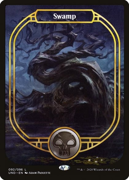 Swamp (Full Art), Unsanctioned 92