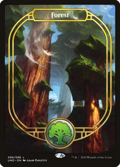 Forest (Full Art), Unsanctioned 96