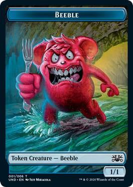 Beeble // Squirrel Double-sided Token, Unsanctioned #209921