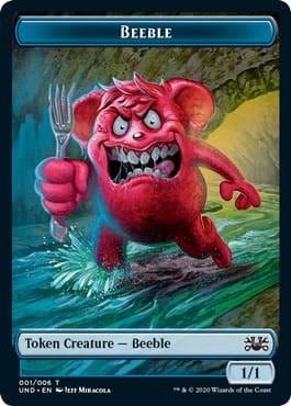 Beeble // Squirrel Double-sided Token, Unsanctioned #209921