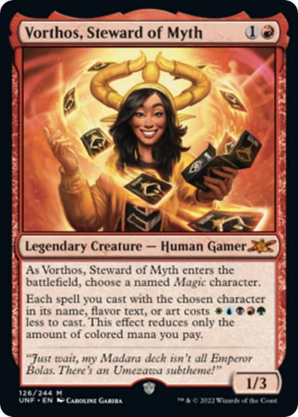Vorthos, Steward of Myth, Unfinity 126