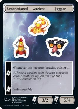 Unsanctioned Ancient Juggler, Unfinity 13