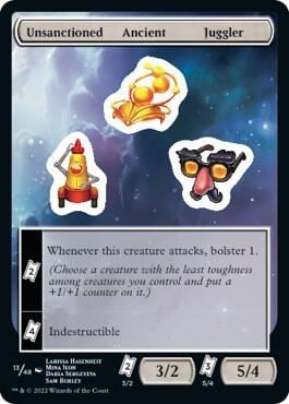 Unsanctioned Ancient Juggler, Unfinity 13