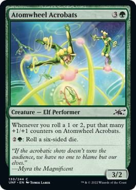 Atomwheel Acrobats, Unfinity 130