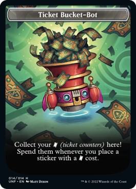 Ticket Bucket-Bot Token, Unfinity 14