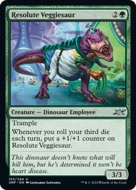 Resolute Veggiesaur, Unfinity 153