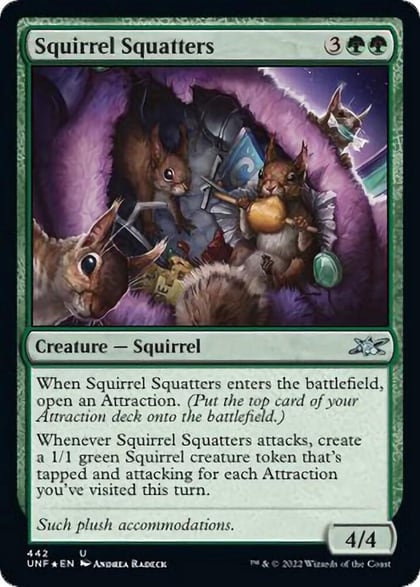 Squirrel Squatters, Unfinity 156