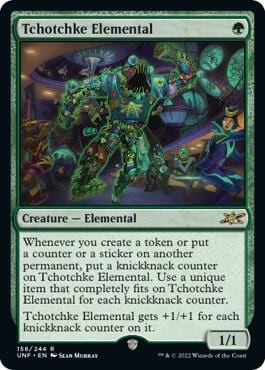 Tchotchke Elemental, Unfinity 158
