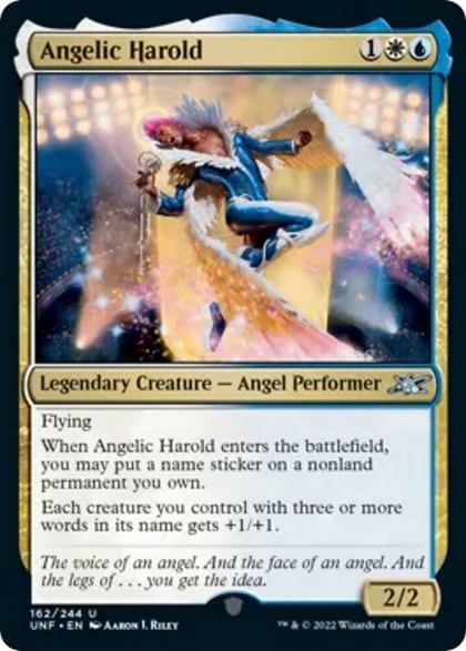 Angelic Harold, Unfinity 162