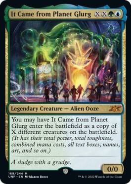 It Came from Planet Glurg, Unfinity 169