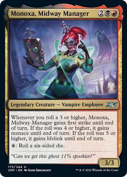 Monoxa, Midway Manager, Unfinity 173
