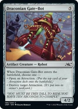 Draconian Gate-Bot, Unfinity 188