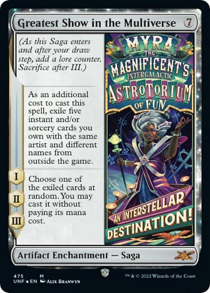 Greatest Show in the Multiverse, Unfinity 189