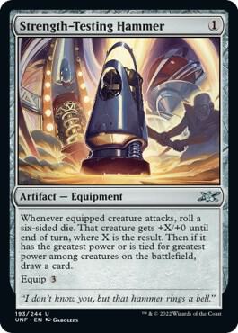 Strength-Testing Hammer, Unfinity 193